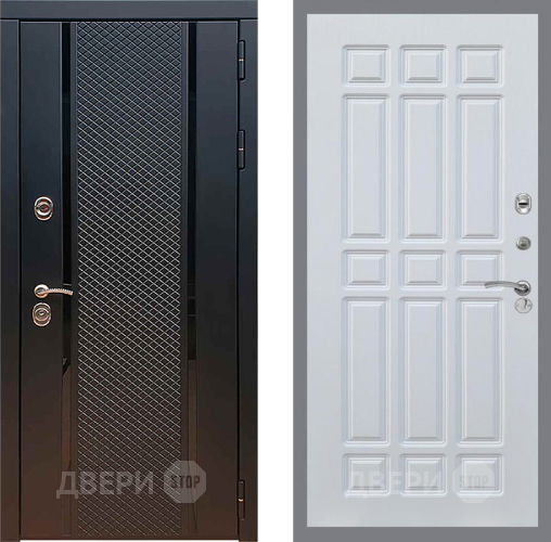 Входная металлическая Дверь Рекс (REX) 25 FL-33 Белый ясень в Голицыно