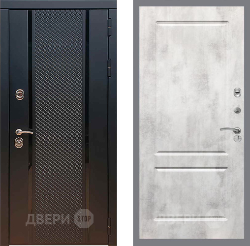 Входная металлическая Дверь Рекс (REX) 25 FL-117 Бетон светлый в Голицыно