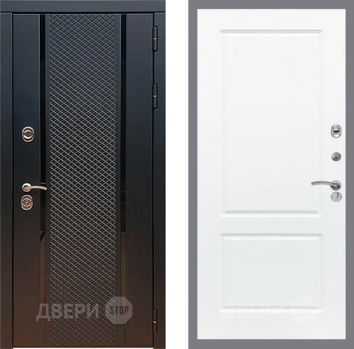 Входная металлическая Дверь Рекс (REX) 25 FL-117 Силк Сноу в Голицыно