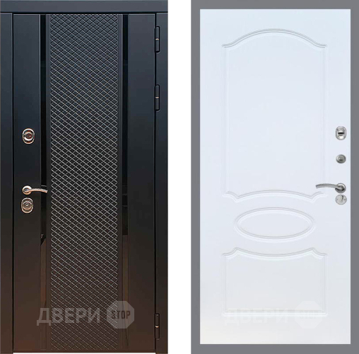 Входная металлическая Дверь Рекс (REX) 25 FL-128 Белый ясень в Голицыно