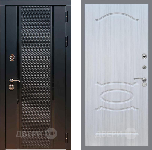 Входная металлическая Дверь Рекс (REX) 25 FL-128 Сандал белый в Голицыно