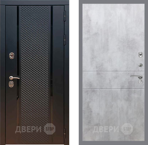 Входная металлическая Дверь Рекс (REX) 25 FL-290 Бетон светлый в Голицыно