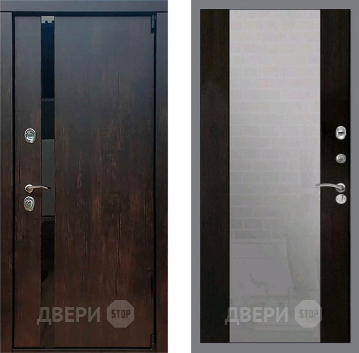 Входная металлическая Дверь Рекс (REX) 26 СБ-16 Зеркало Венге в Голицыно