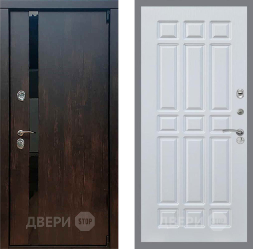 Входная металлическая Дверь Рекс (REX) 26 FL-33 Белый ясень в Голицыно