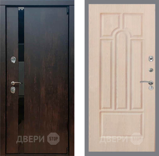 Входная металлическая Дверь Рекс (REX) 26 FL-58 Беленый дуб в Голицыно
