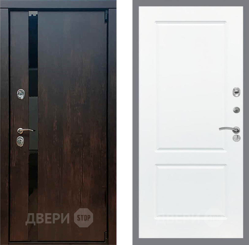 Входная металлическая Дверь Рекс (REX) 26 FL-117 Силк Сноу в Голицыно