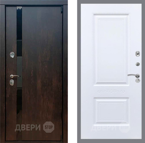 Входная металлическая Дверь Рекс (REX) 26 Смальта Силк Сноу в Голицыно