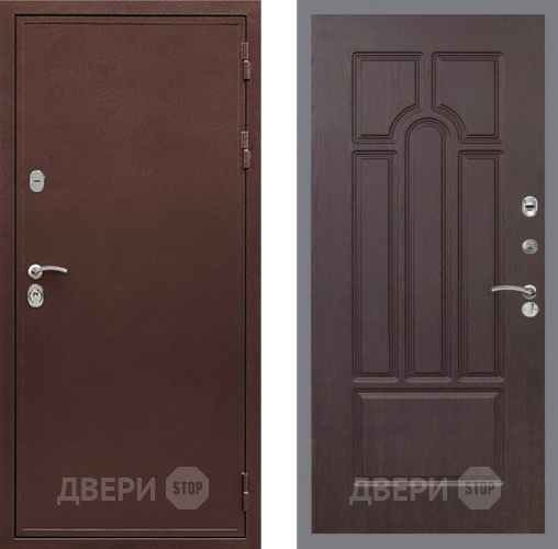Дверь Рекс (REX) 5 металл 3 мм FL-58 Венге в Голицыно