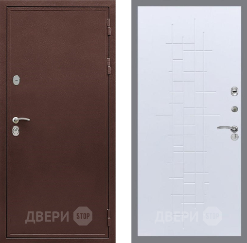 Входная металлическая Дверь Рекс (REX) 5 металл 3 мм FL-289 Белый ясень в Голицыно
