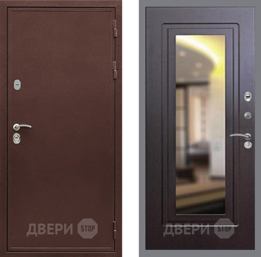 Дверь Рекс (REX) 5 металл 3 мм FLZ-120 Венге в Голицыно