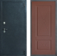 Входная металлическая Дверь Дверной континент ДК-70 Дизайн ФЛ-617 Ясень шоколадный в Голицыно