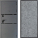 Входная металлическая Дверь Дверной континент Диамант Дизайн ФЛ-655 Бетон серый в Голицыно