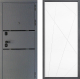 Входная металлическая Дверь Дверной континент Диамант Дизайн ФЛ-655 Белый софт в Голицыно