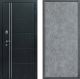 Входная металлическая Дверь Дверной континент Теплолюкс Дизайн ФЛ-655 Бетон серый в Голицыно