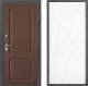 Входная металлическая Дверь Дверной континент ДК-3/729 ФЛ-655 Белый софт в Голицыно