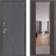 Входная металлическая Дверь Дверной континент ДК-3/606 ФЛЗ-1 Зеркало Венге в Голицыно