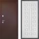 Дверь Дверной континент Рубикон Медь Дизайн ФЛ-183 Сандал белый в Голицыно