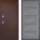 Входная металлическая Дверь Дверной континент Рубикон Медь Дизайн ФЛ-49 Бетон серый в Голицыно