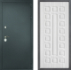 Входная металлическая Дверь Дверной континент Рубикон Серебро Дизайн ФЛ-183 Сандал белый в Голицыно