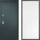 Дверь Дверной континент Рубикон Серебро Дизайн ФЛ-649 Белый софт в Голицыно