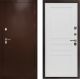 Входная металлическая Дверь Престиж TERMO с терморазрывом Снегирь Медь Классика Лиственница белая в Голицыно