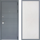 Дверь Заводские двери Лира Софт графит Флитта Белый софт в Голицыно
