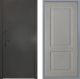 Дверь Заводские двери Эталон 3к антик серебро Доррен Грей софт в Голицыно