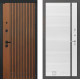Входная металлическая Дверь Лабиринт (LABIRINT) Шторм 22 Белый софт в Голицыно