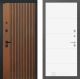 Входная металлическая Дверь Лабиринт (LABIRINT) Шторм 13 Белый софт в Голицыно