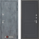 Входная металлическая Дверь Лабиринт (LABIRINT) Бетон 11 Графит софт в Голицыно