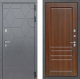 Входная металлическая Дверь Лабиринт (LABIRINT) Cosmo 03 Орех бренди в Голицыно