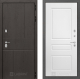 Входная металлическая Дверь Лабиринт (LABIRINT) Urban 03 Белый софт в Голицыно