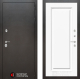 Дверь Лабиринт (LABIRINT) Silver 27 Белый (RAL-9003) в Голицыно