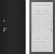 Входная металлическая Дверь Лабиринт (LABIRINT) Classic шагрень черная 08 Кристалл вуд в Голицыно