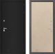 Входная металлическая Дверь Лабиринт (LABIRINT) Classic шагрень черная 05 Венге светлый в Голицыно
