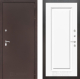 Дверь Лабиринт (LABIRINT) Classic антик медь 27 Белый (RAL-9003) в Голицыно