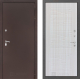 Входная металлическая Дверь Лабиринт (LABIRINT) Classic антик медь 06 Сандал белый в Голицыно