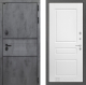 Входная металлическая Дверь Лабиринт (LABIRINT) Инфинити 03 Белый софт в Голицыно