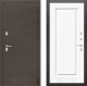 Входная металлическая Дверь Лабиринт (LABIRINT) Смоки 27 Белый (RAL-9003) в Голицыно