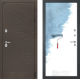 Входная металлическая Дверь Лабиринт (LABIRINT) Смоки 28 Под покраску в Голицыно