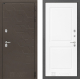 Входная металлическая Дверь Лабиринт (LABIRINT) Смоки 11 Белый софт в Голицыно