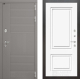 Входная металлическая Дверь Лабиринт (LABIRINT) Формо 26 Белый (RAL-9003) в Голицыно
