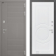 Входная металлическая Дверь Лабиринт (LABIRINT) Формо 23 Белый софт в Голицыно