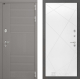 Входная металлическая Дверь Лабиринт (LABIRINT) Формо 24 Белый софт в Голицыно