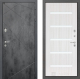 Входная металлическая Дверь Лабиринт (LABIRINT) Лофт 01 Сандал белый в Голицыно