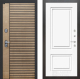 Входная металлическая Дверь Лабиринт (LABIRINT) Ritm 26 Белый (RAL-9003) в Голицыно