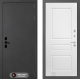 Входная металлическая Дверь Лабиринт (LABIRINT) Acustic 03 Белый софт в Голицыно