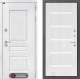 Входная металлическая Дверь Лабиринт (LABIRINT) Versal 01 Сандал белый в Голицыно