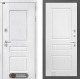 Входная металлическая Дверь Лабиринт (LABIRINT) Versal 03 Белый софт в Голицыно
