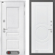 Входная металлическая Дверь Лабиринт (LABIRINT) Versal 23 Белый софт в Голицыно